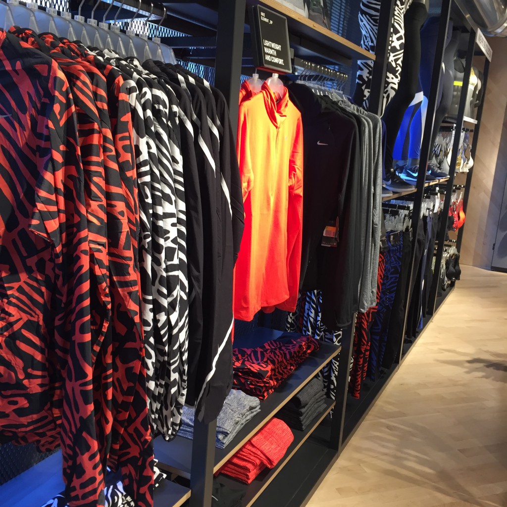 Nike Store di Milano - settore donna Fit