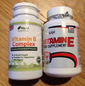 vitamina E e B Complex